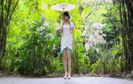 青蛇古风小姐姐,穿越时空的古典韵味